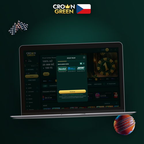 Crowngreen Kasino tipy na výhru: hráč u notebooku sleduje graf bankrollu