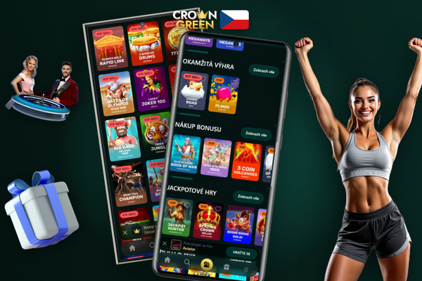 SSL šifrování chrání každou platbu v Crowngreen Kasino pro české hráče